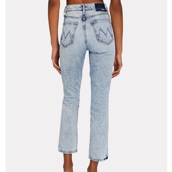 MOTHER SUPERIOR THE SWOONER RASCAL ANKLE Jeans Sign Wash Light - Picture 2 of 9